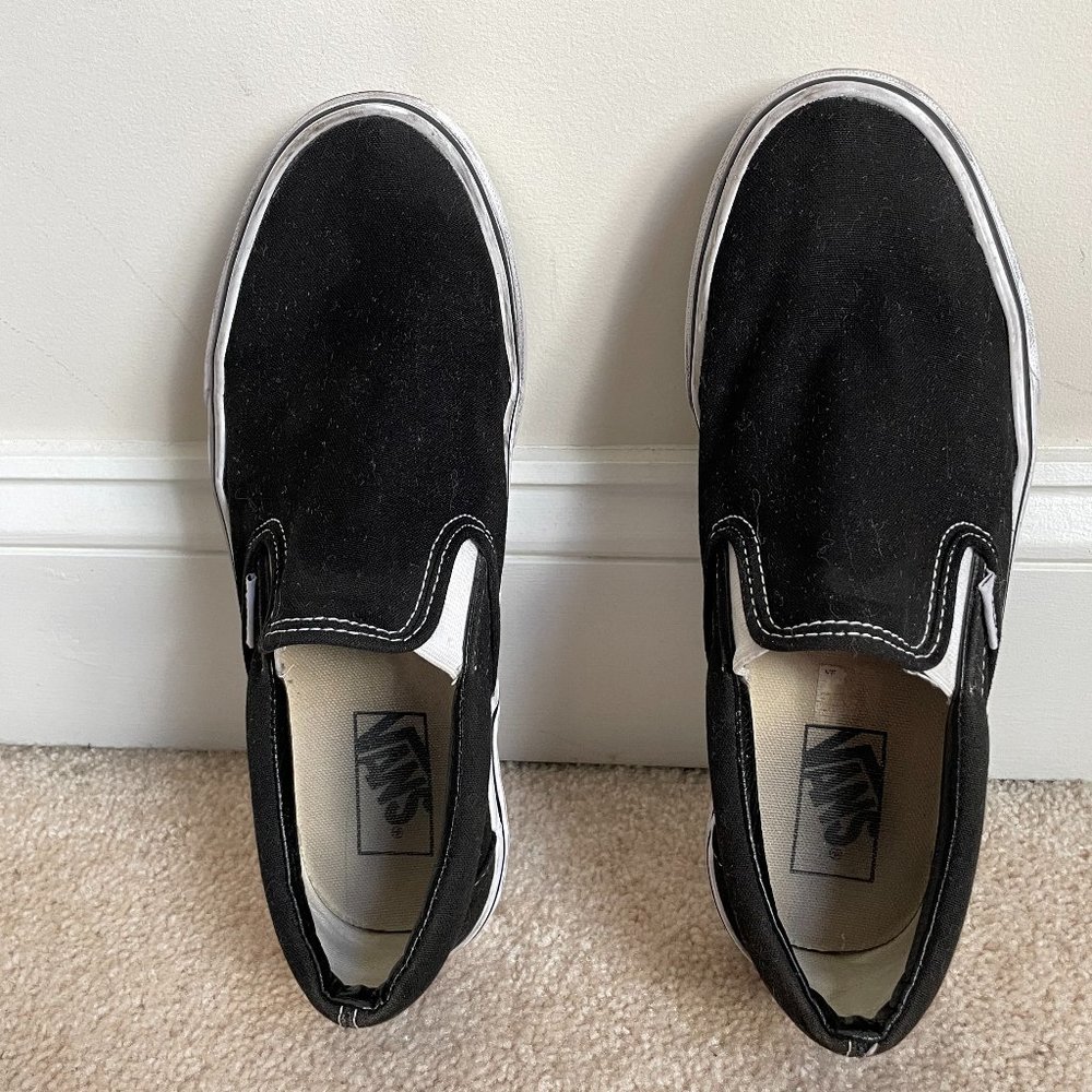 Vans Classic Slip Ons Womens Size 9.0